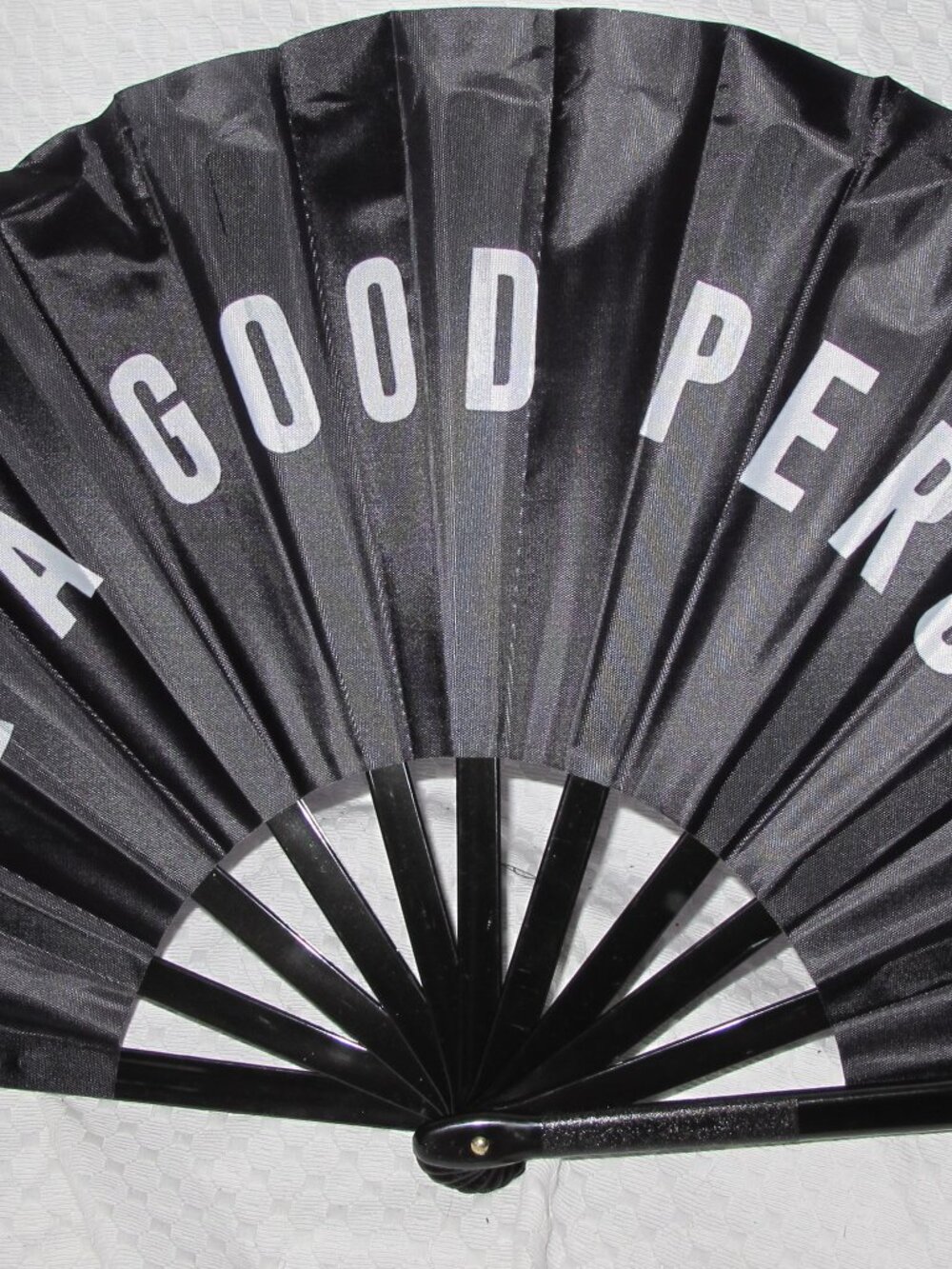 Lululemon Be A Good Person Large Hand Fan